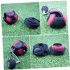 Sosoport 5pcs Breathable Fishing Reel Protector Bag Lightweight Outdoor Fishing Accessory Stylish and Red for -term Use view 4