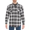 Smith's Workwear Big Men's Sherpa-Lined Flannel Shirt Jacket view 1