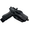 WHOLEGUNS-OWB Carbon Fiber Quick Detach Paddle - KYDEX Holster - Outside Waistband - Posi-Click Retention - 100% US Made (for CZ 75 SP-01-Right Hand) view 1