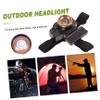 1 Set headlamp Hiking Flashlight Travel Flashlight Rechargeable lamp Hiking Headlight Solar Charging Headlight Portable Flashlight Fishing Headlight Portable Flashlight view 4
