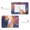 Durable and Washable Backpacker in The Mountains Designed Mouse Pad 35.5 x 16 Inch, Non-Slip Rubber Base, Ideal for Easy Typing and Gaming view 3
