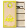 CornholeAce ACE Zone Yellow Professional Cornhole Boards - No Bounce! 3/4" Baltic Birch Plywood, Handles, Regulation Size (4x2ft), Tournament Style, Made in USA view 1
