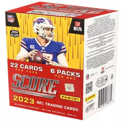 2023 Panini Score Football Trading Card Blaster Box - 132 Football Cards