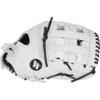 Worth | FREEDOM SERIES Slowpitch Softball Glove | 13 Inch | White/Black | Left Hand Throw view 2