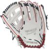 Worth | FREEDOM SERIES Slowpitch Softball Glove | 13 Inch | White/Navy/Red | Left Hand Throw view 3