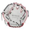 Worth | FREEDOM SERIES Slowpitch Softball Glove | 13 Inch | White/Navy/Red | Left Hand Throw view 4