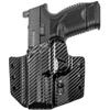 Tulster OWB Contour Kydex Holster in Left Hand fits: FN 509 | Optic Compatible Outside The Waistband Concealed Carry view 1