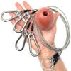 AirFly 4 Arm Harness for Crab Trap - 304 Stainless Steel Hooks with Buoy Float - Steel Wire view 2