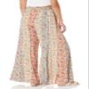 Angie Women's Wide Leg Tie Front Pants view 2