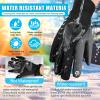 Cierto Thermal Touchscreen Gloves for Running & Cycling, Windproof Cold Weather Gloves for Men & Women, Hiking and Driving Warm Gloves with Touch Screen Fingers view 4