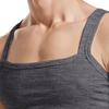 Maiyifu-GJ Men's Sleeveless Shirt Square Cut Muscle Vest Summer Bodybuilding Workout Fitness Vest Cotton Fashion Tank Tops (Grey2,3X-Large) view 2