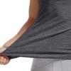Maiyifu-GJ Men's Sleeveless Shirt Square Cut Muscle Vest Summer Bodybuilding Workout Fitness Vest Cotton Fashion Tank Tops (Grey2,3X-Large) view 3