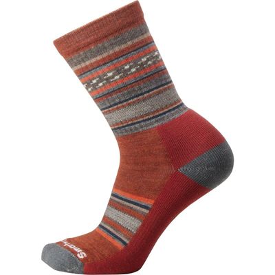 Smartwool Everyday Light Cushion Merino Wool ReGarita Crew Socks for Men and Women, Picante, Small