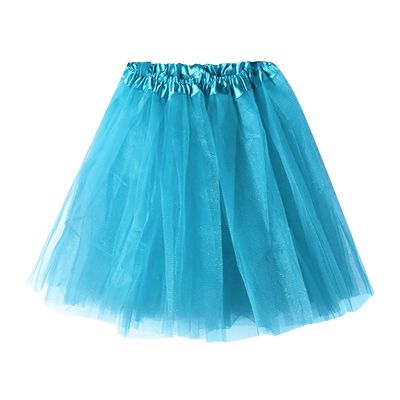 Black See Through Tutu Skirts for Women Ladies Soild Color Dress Short Fashion Pleated Womens Plus Size Tutu (E, A)