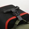 Cosmos Premium Nylon Add-A-Bag Travel Luggage Strap Belt with Quick Release Buckle (Solid Black) view 3