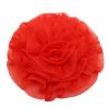 1PCS Bride Wedding Decoration Wedding Dress Corsage Chest Back Flowers Big Props Beautiful Flowers Wedding Dress Accessories (30CM, Red) view 1
