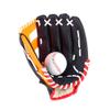 Baseball Glove, Baseball Softball Mitt with Ball, Ergonomic Design - Comfortable and Durable Baseball Mitt for Kids Youth Adults Training and Beginner (Gray : Orange, Size : 12.5 inches) view 3