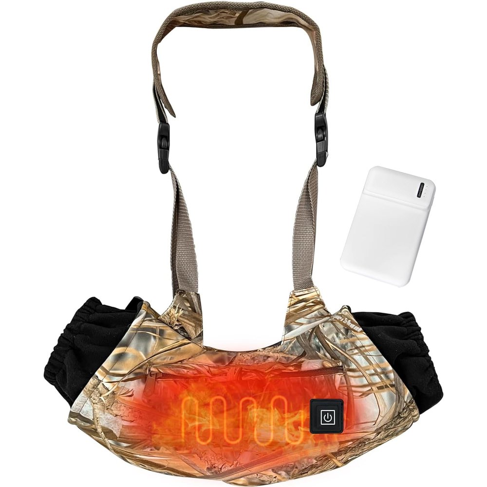 Heated Hand Muff, Electric Heating Hand Warmer Pouch, Suitable for Outdoor Hunting, Sports, Photography, Golf, Hike, Football, Snow Camping in Cold Winter Keep Warmth