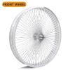 MICARGI 26"*4.0 Beach Cruiser Bicycle Disc Brake Wheelset, Polish Front and Rear Rims Set view 4