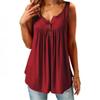 Fashion T Shirt Women T-Shirt Summer Top Tee Casual Sleeveless Sexy Tshirt Elegant Haut Femme Camisetas Mujer Sleeveless-Blue S view 4
