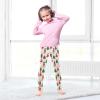 Aflyko Christmas Girls' Leggings Nutcrackers Ballet Xmas Snowflake Kids Workout Pants Dance Tights 4-10T view 2