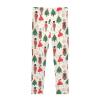 Aflyko Christmas Girls' Leggings Nutcrackers Ballet Xmas Snowflake Kids Workout Pants Dance Tights 4-10T view 3