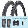 2 Pack 24"/26"x 2.125" Bike Tire Folding MMountain Bike Replacement Bicycle Tire (24"/2 Tires 2 Tubes) view 2