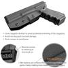POLE.CRAFT Dermatoglyph Kydex IWB Holster for Glock 17 (Gen 1-5) / Glock 22 Glock 31 (Gen 3-4) - Inside Waistband Concealed Carry Holster - G17 G22 G31 Guns Accessories (Black, Right) view 4