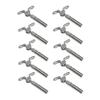 DBMIMPORTERS Marine Boat 3/16" Swageless Cable Wire Railing Deck Toggle,Stainless Steel,10 Pc view 1