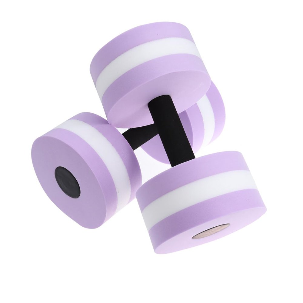 Sosoport 2pcs Water Dumbbells Set Aquatic Dumbbells for Pool Exercise Eva Foam Dumbells Pair Dumbell Set for Pool Aerobics