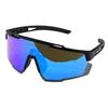 Havoc Racing Reaper Sunglasses - Ansi Z87+ Safety Sunglasses - Tactical-Grade UV400 Protection Anti-Sweat Shades - Blue view 1