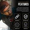 Havoc Racing Reaper Sunglasses - Ansi Z87+ Safety Sunglasses - Tactical-Grade UV400 Protection Anti-Sweat Shades - Blue view 4