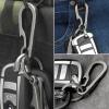 PJYTAC Titanium Carabiner Keychain, Quick Release Heavy Duty Key Chain Bottle Opener Car Keyfob Multipurpose Secure Keyring D Ring for Car Keys view 2