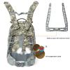 Akmax.cn MOLLE II Medium Tactical Backpack  Authentic Military Rucksack with ABS External Frame, Detachable Side Pouches & Modular Design for Heavy Loads (50L, UCP) view 3