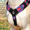 Cheval's International Western Mohair Horse Breast Collar, Handmade Premium Wool & Leather Equestrian Tack, Adjustable, Durable & Comfortable Saddle Breastplate for Horses - Black/Lilac Full view 2