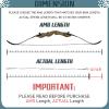 Archery Bowstrings-AMO 68" in 12 Strands, Recurve Bow String Replacement Bowstring for Traditional Longbow, Fast Flight Plus Bow String for Recurve Bow, Universal Archery Equipment view 2