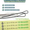 Archery Bowstrings-AMO 68" in 12 Strands, Recurve Bow String Replacement Bowstring for Traditional Longbow, Fast Flight Plus Bow String for Recurve Bow, Universal Archery Equipment view 3