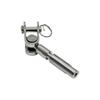 DBMIMPORTERS Marine Boat 3/16" Swageless Cable Wire Railing Toggle Jaw,Stainless Steel, 10Pc view 2