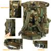 MT Military Alice Pack Large Army Survival Combat ALICE Rucksack Backpack 55L Woodland view 3