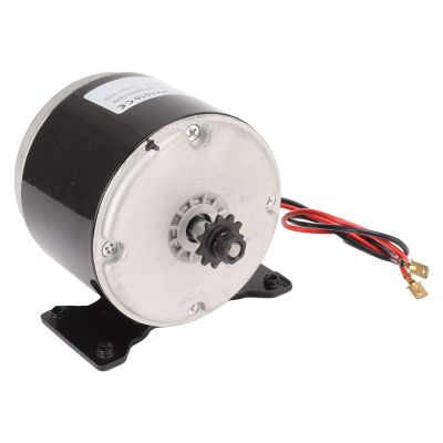 Airshi Brushed DC Motor, 24V 300W Brushed Motor High Strength for Electric Scooter