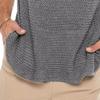 Maiyifu-GJ Men's Workout See Through Tank Tops Workout Outdoor Gym Muscle Shirts Summer Sleeveless Casual Sweater Vest (Grey,3X-Large) view 4