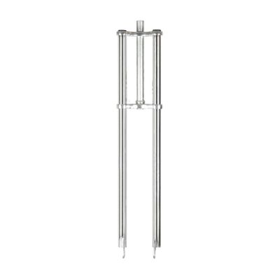 MICARGI FK-TP80300102D Triple Tree Fork 25.4 MM Steerer Diameter for DISC Brake (Chrome)