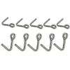 Stainless Steel T316 Marine Boat Downhaul Hook 3/8" Rigging Lifting Hook 10 Pcs view 1