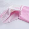 ACSUSS Women's Shiny Leather Wet Look Skinny Stocking Latex Contrast Thigh High Stockings Clubwear Pink&White One Size view 2