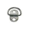 10 Pc Tie Down Anchor Deck Stainless Steel D Ring Anchor Folding Pad Eye 1/4" view 3
