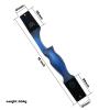 oubert 15 Inch Black Hunter Bow Riser Only Right Hand Archery Bow Riser for Takedown Recurve Bow Longbow Replacement Riser (Deep Blue) view 3