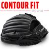 KRTOYUST | Baseball Glove | Performance Composite Leather Baseball Mitts for Adult Youth | Baseball Softball Outfield Infield Mitts (Basket Web, 11.5 Inch, Right Hand Throw) view 4