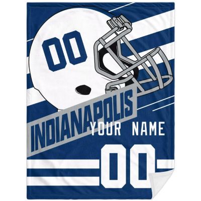 ANTKING Blanket IndianapolisPersonalized Plush Throw Blanket for Men Women Youth Gift