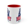 Express Design Group Belmont University Accent Coffee Mug, 11oz Red view 1