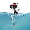 DYRABREST 4 Stroke Outboard Motor, 1.6KW 53.2CC Gas Powered Marine Engine with Air Cooling System, Stand for Boat, Kayak, Canoe, Sailboat view 2